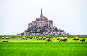 Остров-замок Мон-Сен-Мишель (Mont Saint Michel) &mdash; Франция | Место № 2  
