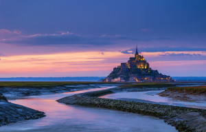 Остров-замок Мон-Сен-Мишель (Mont Saint Michel) — Франция | Место № 2 Остров-замок Мон-Сен-Мишель (Mont Saint Michel) — Франция | Место № 2