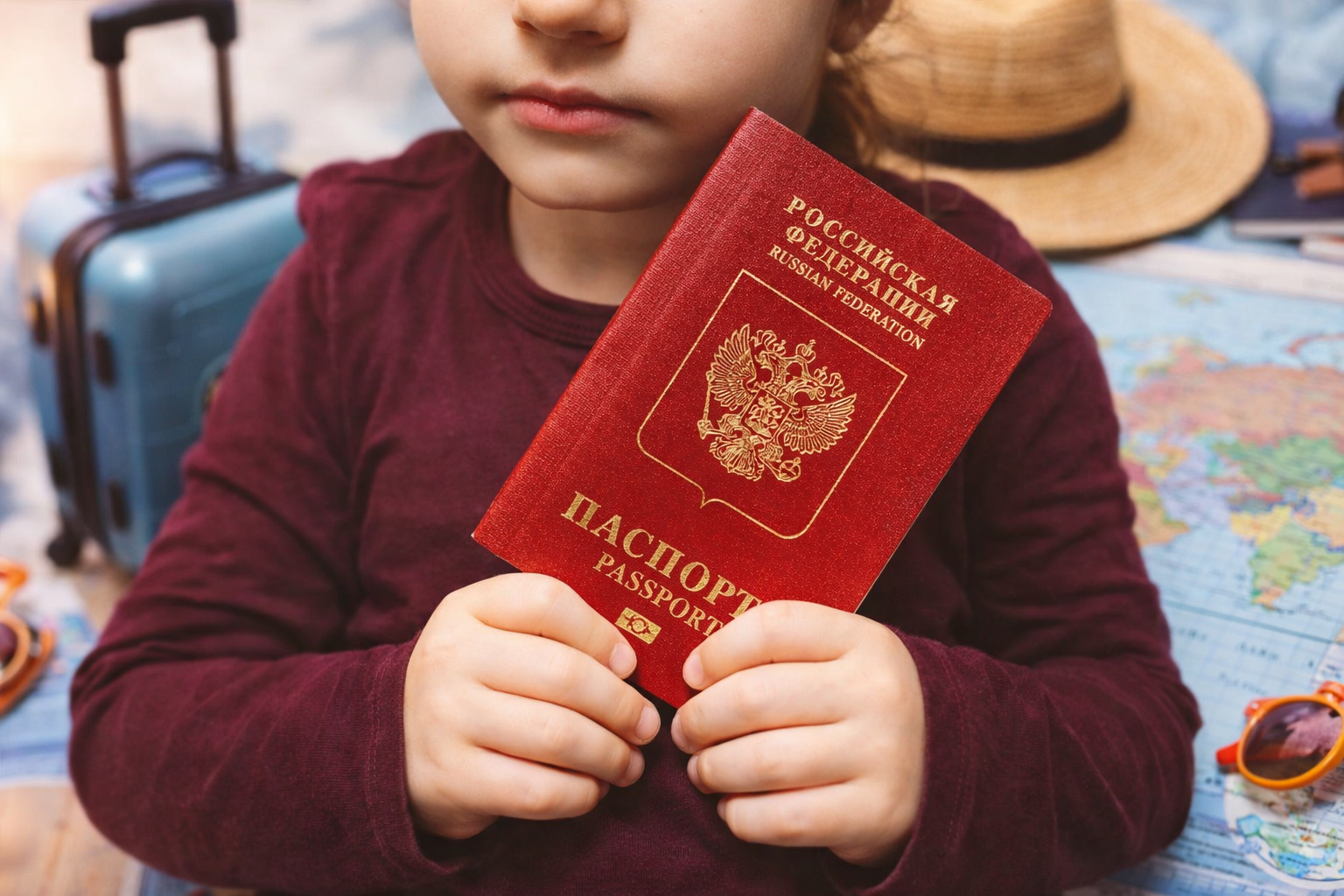 Каждому ребёнку &mdash; отдельный загранпаспорт: новые правила выезда за границу с 2027 года