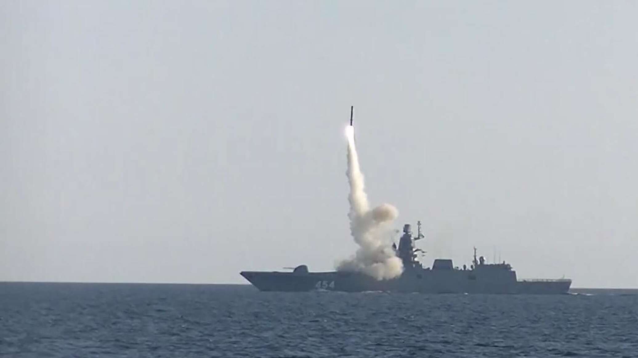 Видео: испытания ракетного комплекса "Циркон"