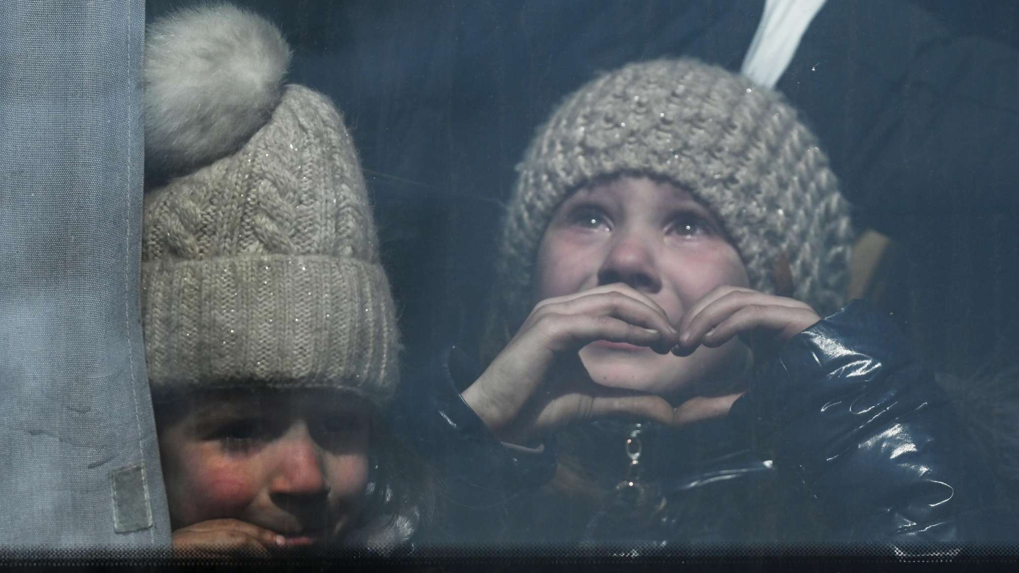 Ukrainas bēgļu evakuācija no Mariupoles un Harkovas