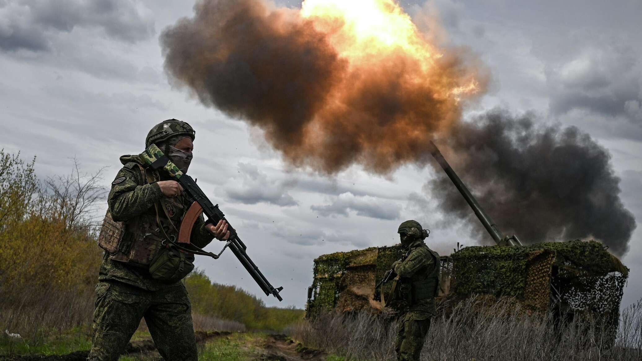 Российские артиллеристы уничтожили два пункта управления дронами ВСУ в Константиновке
