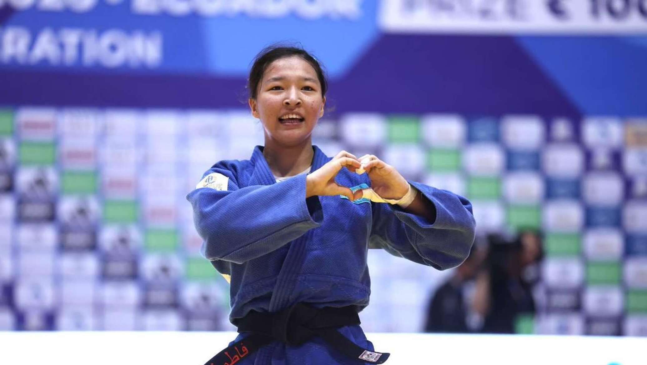 Казахстанка впервые стала чемпионкой мира по дзюдо 