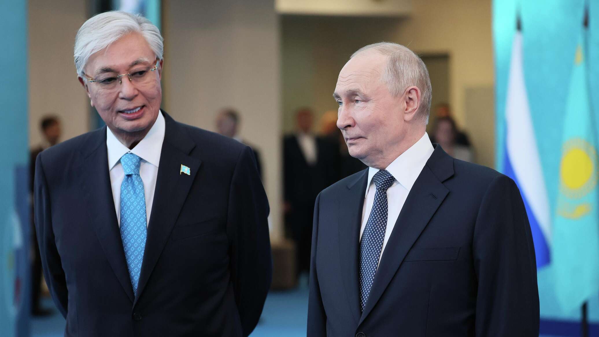 Токаев и Путин встретятся 31 августа в Бишкеке на полях саммита ШОС