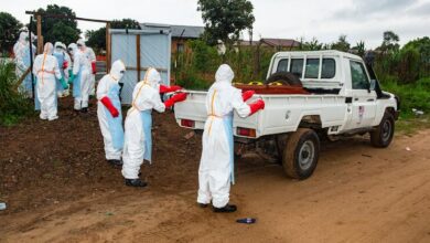 Photo of After an Ebola centre was attacked, peacekeepers moved in next door