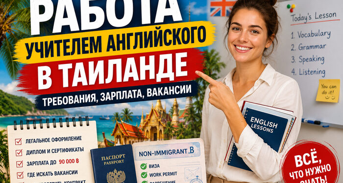 Работа учителем английского в Таиланде: требования, зарплата и поиск вакансий – 21.07.26 00:54