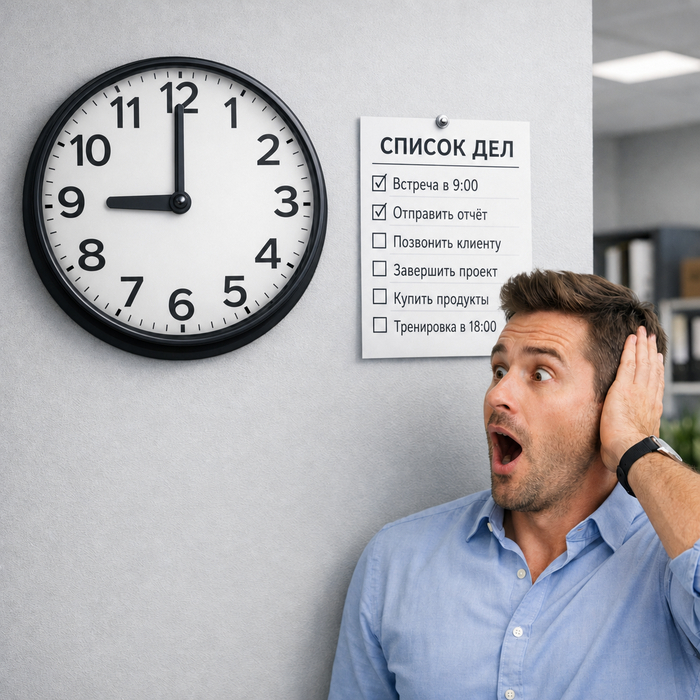 Почему мы почти всегда недооцениваем, сколько времени займёт работа? - 21.07.26 19:30