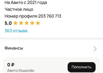 Как Авито воюет со здравым смыслом. Мой рейтинг 5.0 и 363 отзыва против глупого робота – 21.07.26 16:42