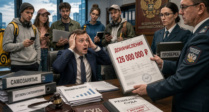 Как бизнесмен хотел сэкономить на налогах, наняв самозанятых, и попал на огромные доначисления