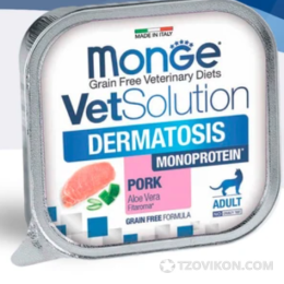 
                            Диетический корм Monge VetSolution Cat Dermatosis Дерматозис для кошек при заболеваниях кожи
                         - отзывы
