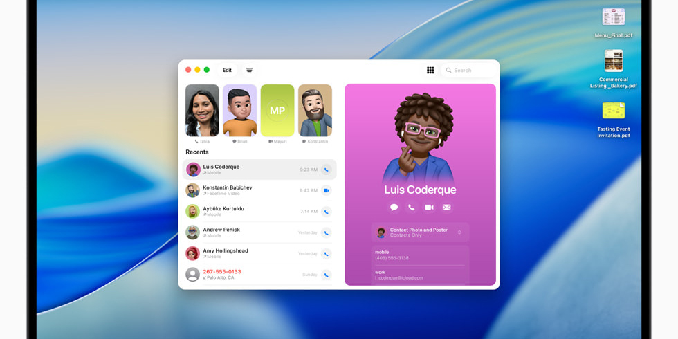 Представлена macOS Tahoe 26 с&nbsp;новым дизайном и&nbsp;улучшенной синхронизацией с&nbsp;iPhone