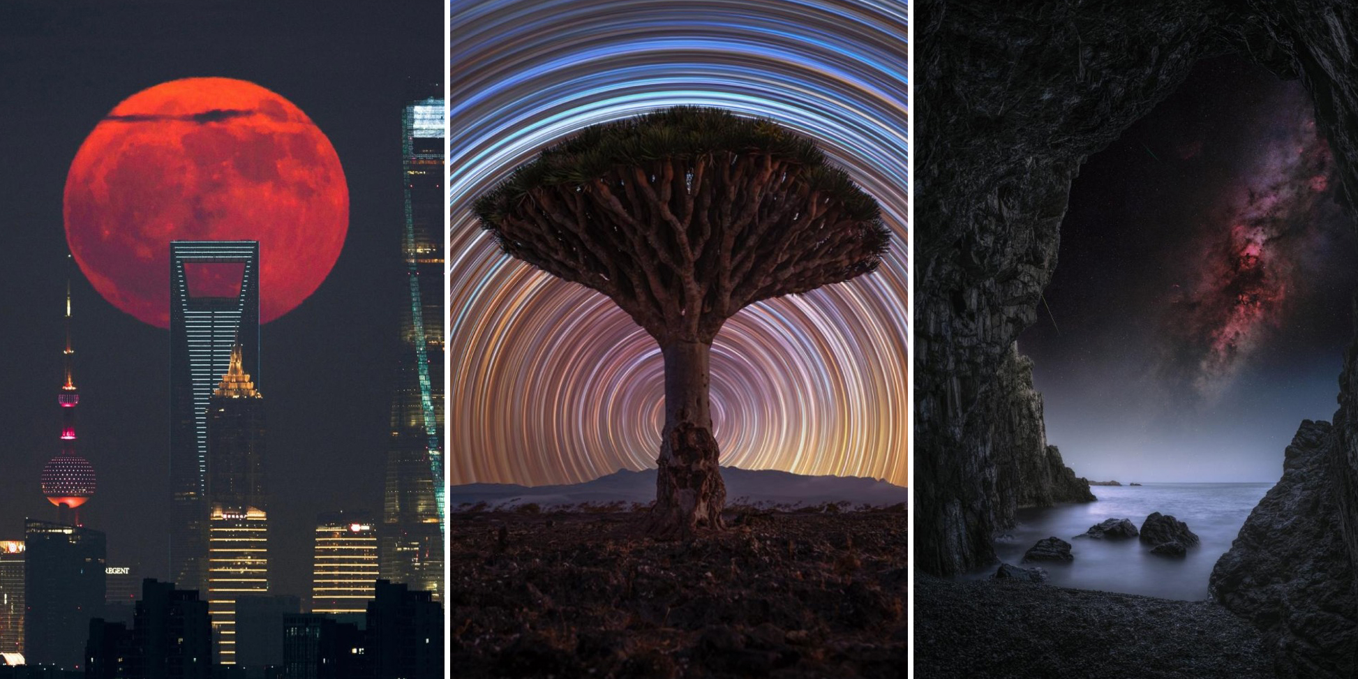 Комета над городом и&nbsp;галактический фейерверк: 21 фото из шортлиста конкурса Astronomy Photographer of the Year&nbsp;2025