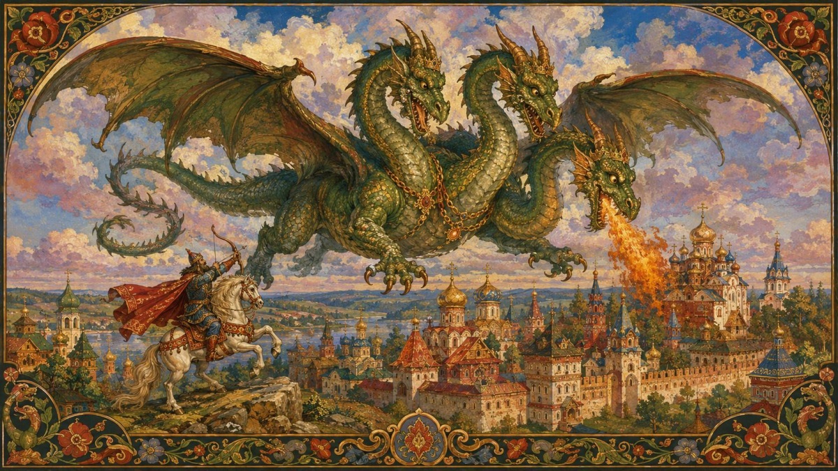 Кто такой Змей Горыныч, где встречается герой, как выглядит, сказки, качества Горыныча  (Психология)