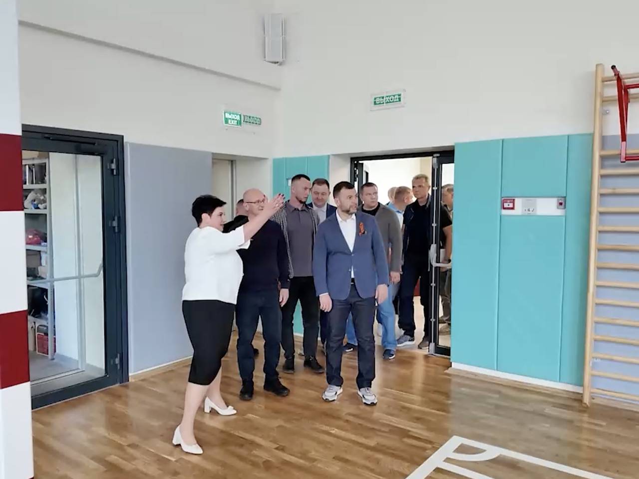 В Донецке после восстановления открылась школа имени героя России Клименко