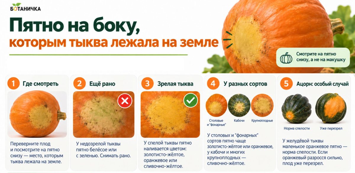 6 признаков, что тыкву пора убирать с грядки уже сейчас 6 признаков, что тыкву пора убирать с грядки уже сейчас
