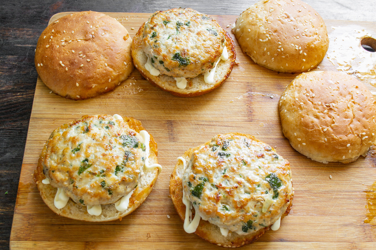 Домашние сэндвичи с курицей